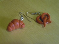 orecchini brioches e waffle